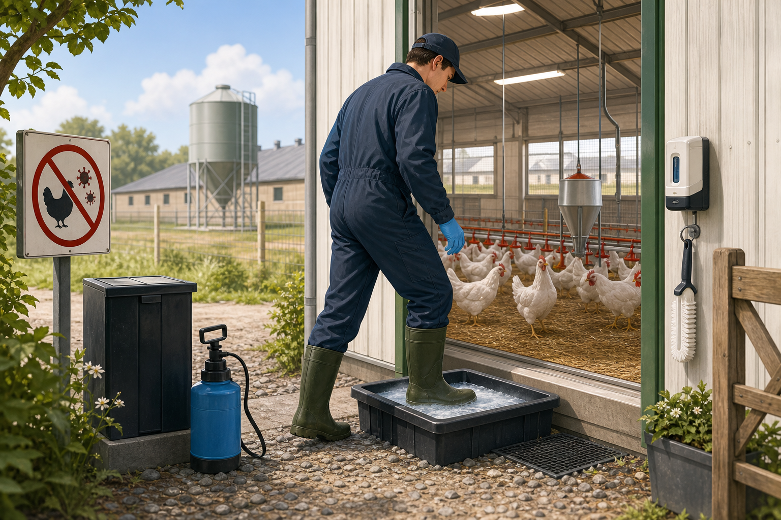 Grippe aviaire poules 2026