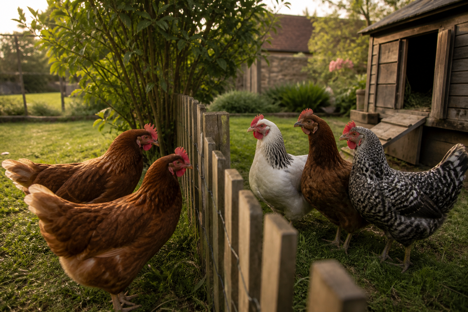 Introduire de nouvelles poules dans un troupeau