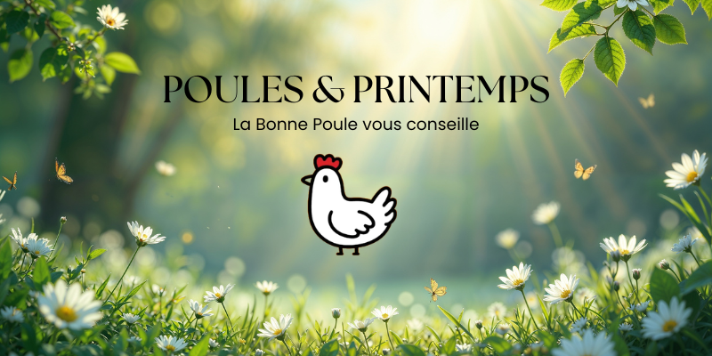 Printemps et poules : préparer le poulailler pour la belle saison